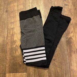 Bombshell thigh high sock DUPES black & grey M